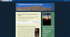 Desktop Screenshot of expedicionbicentenario2010cordoba.blogspot.com