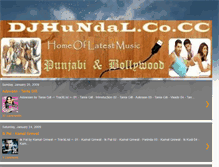 Tablet Screenshot of djhundal.blogspot.com
