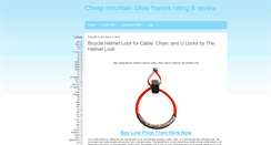 Desktop Screenshot of mountain-bikes-frames.blogspot.com