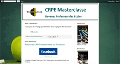 Desktop Screenshot of crpe-masterclasse.blogspot.com