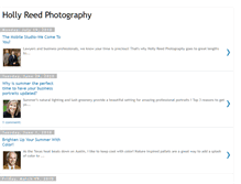 Tablet Screenshot of hollyreedphoto.blogspot.com