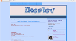 Desktop Screenshot of ikorlov.blogspot.com