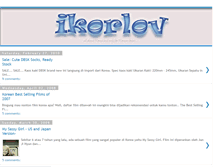 Tablet Screenshot of ikorlov.blogspot.com