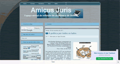 Desktop Screenshot of amicusjuris.blogspot.com