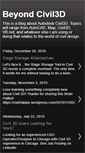 Mobile Screenshot of beyondcivil3d.blogspot.com
