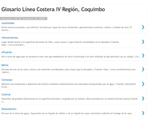 Tablet Screenshot of glosario-lineacostera-coquimbo.blogspot.com