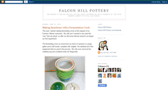 Desktop Screenshot of falconhillpottery.blogspot.com