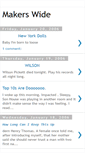 Mobile Screenshot of makerswide.blogspot.com