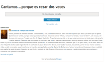 Tablet Screenshot of cantaresrezardosveces.blogspot.com