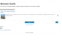 Tablet Screenshot of betweenswells.blogspot.com
