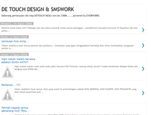 Tablet Screenshot of detouchdesign.blogspot.com