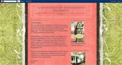 Desktop Screenshot of continuousdelights.blogspot.com