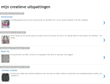 Tablet Screenshot of mijncreatieveuitspattingen.blogspot.com