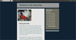 Desktop Screenshot of crabcrazy.blogspot.com