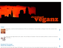 Tablet Screenshot of clevelandveganz.blogspot.com