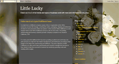 Desktop Screenshot of 10littlelucky.blogspot.com