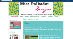 Desktop Screenshot of misspolkadot-designs.blogspot.com