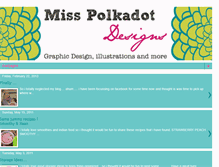 Tablet Screenshot of misspolkadot-designs.blogspot.com