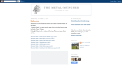 Desktop Screenshot of metal-muncher.blogspot.com