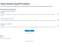 Tablet Screenshot of lhsaafootballplayoffbrackets.blogspot.com