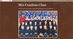 Desktop Screenshot of mrscondonsclass.blogspot.com