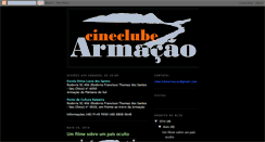 Desktop Screenshot of cineclubearmacao.blogspot.com