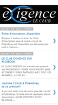 Mobile Screenshot of exigence-days.blogspot.com