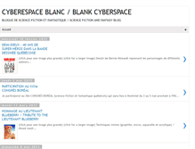 Tablet Screenshot of cyberespaceblanc.blogspot.com