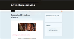 Desktop Screenshot of adventure-movie.blogspot.com