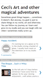 Mobile Screenshot of cecisartandothermagicaladventures.blogspot.com