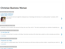 Tablet Screenshot of cbizwoman.blogspot.com