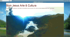 Desktop Screenshot of bomjesusarteecultura.blogspot.com