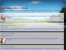 Tablet Screenshot of bomjesusarteecultura.blogspot.com