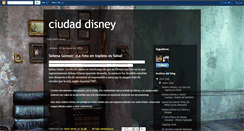 Desktop Screenshot of ciudaddisney.blogspot.com