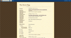 Desktop Screenshot of davisdigg.blogspot.com