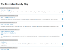 Tablet Screenshot of perchalskifamily.blogspot.com