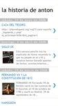 Mobile Screenshot of lahistoriadeanton.blogspot.com