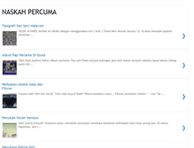 Tablet Screenshot of naskahpercuma.blogspot.com