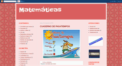 Desktop Screenshot of matematicasde4.blogspot.com