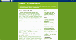 Desktop Screenshot of elamorylageneracionnet.blogspot.com