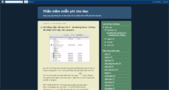 Desktop Screenshot of freeware4mac.blogspot.com