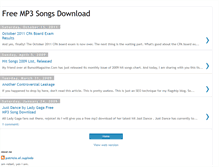 Tablet Screenshot of downloadfreemp3songsonline.blogspot.com