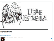 Tablet Screenshot of libreestrella.blogspot.com