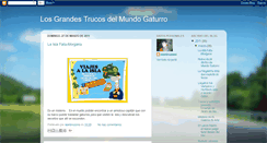 Desktop Screenshot of losgrandestrucosdegaturro.blogspot.com