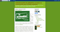 Desktop Screenshot of cdeambiente.blogspot.com