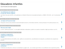 Tablet Screenshot of educadorinfantil.blogspot.com