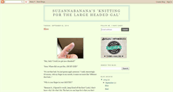 Desktop Screenshot of bigheadknitting.blogspot.com