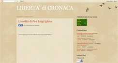 Desktop Screenshot of libertadicronaca.blogspot.com