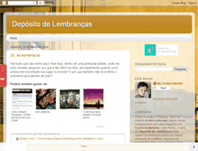 Tablet Screenshot of depositodelembrancas.blogspot.com