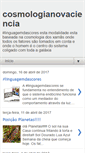 Mobile Screenshot of cosmologianovaciencia.blogspot.com